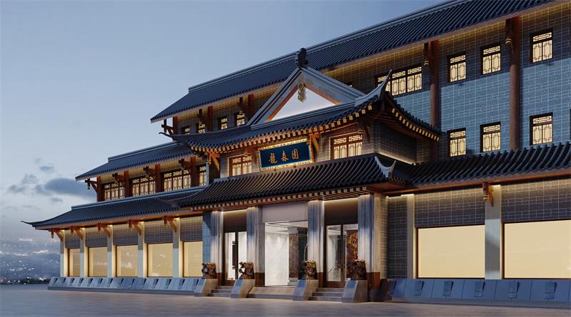 成都仿古建筑設計